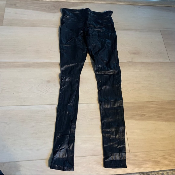 Spanx Black Faux Leather Leggings - Picture 2 of 5